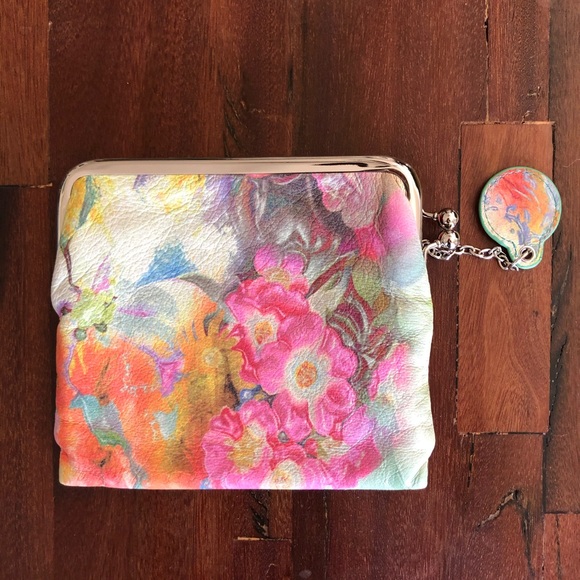 Hobo painted leather clutch - Picture 3 of 7